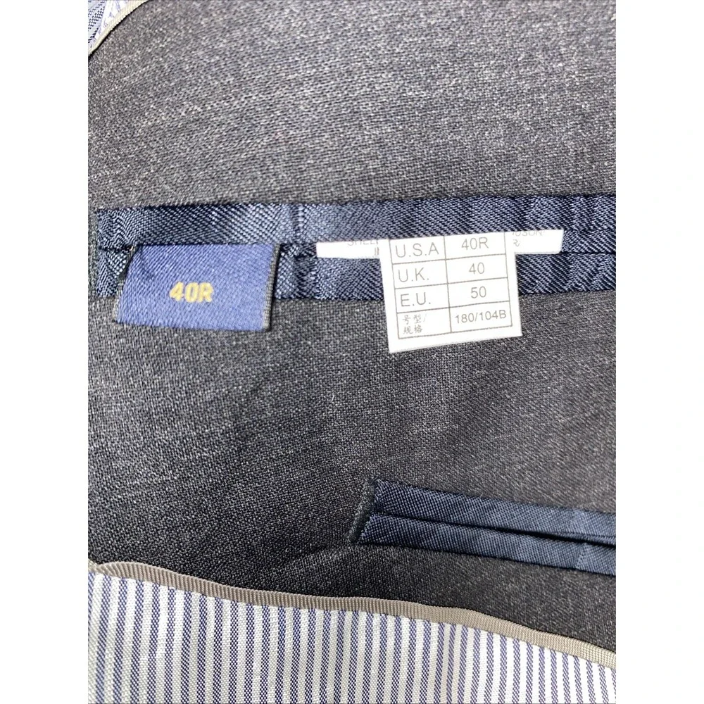 Brooks Brothers Explorer Regent Mens Black  Blazer  40R Stretch Wool Sport Coat